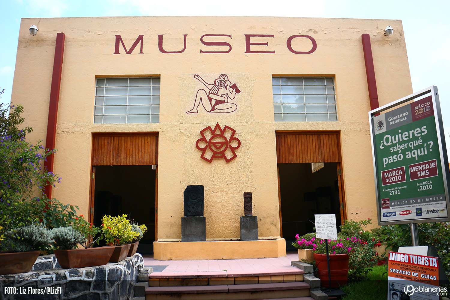 Museo de Sitio Cholula. Foto: Lizeth Flores Jácome