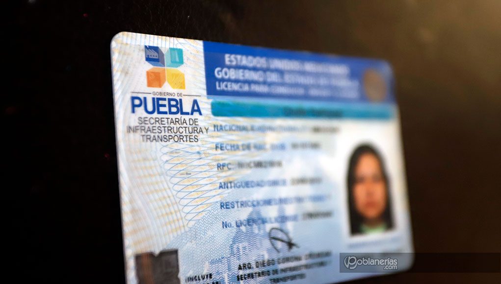 Licencia de conducir Puebla