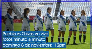 Puebla vs Chivas femenil en vivo