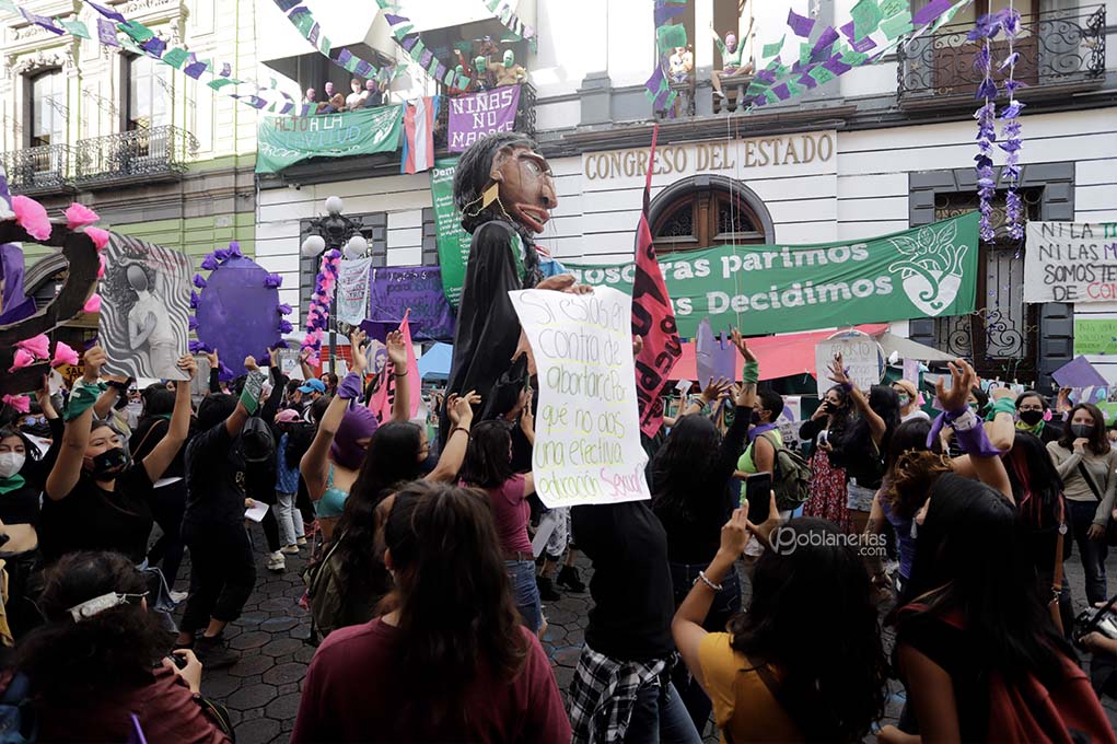 Marcha de las putas Puebla 2020