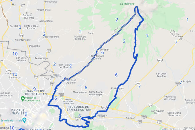 198 colonias conforman el distrito federal 6 en Puebla