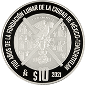 Moneda conmemorativa 10 pesos