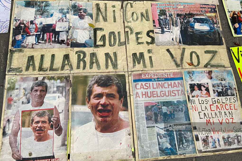 Huelga de Víctor Márquez