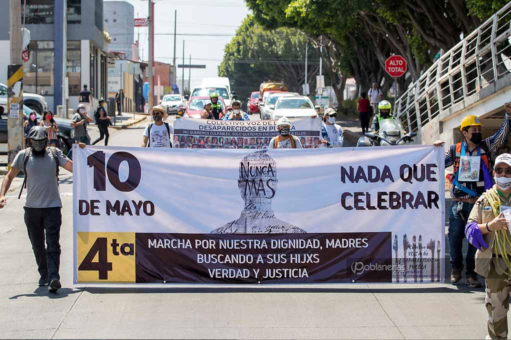 Voz de los Desaparecidos en Fiscalía de Puebla