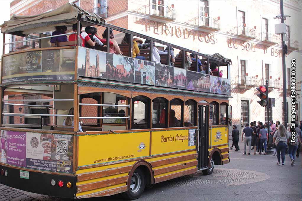 Recorrido en autobús turístico por murales en Puebla gratis