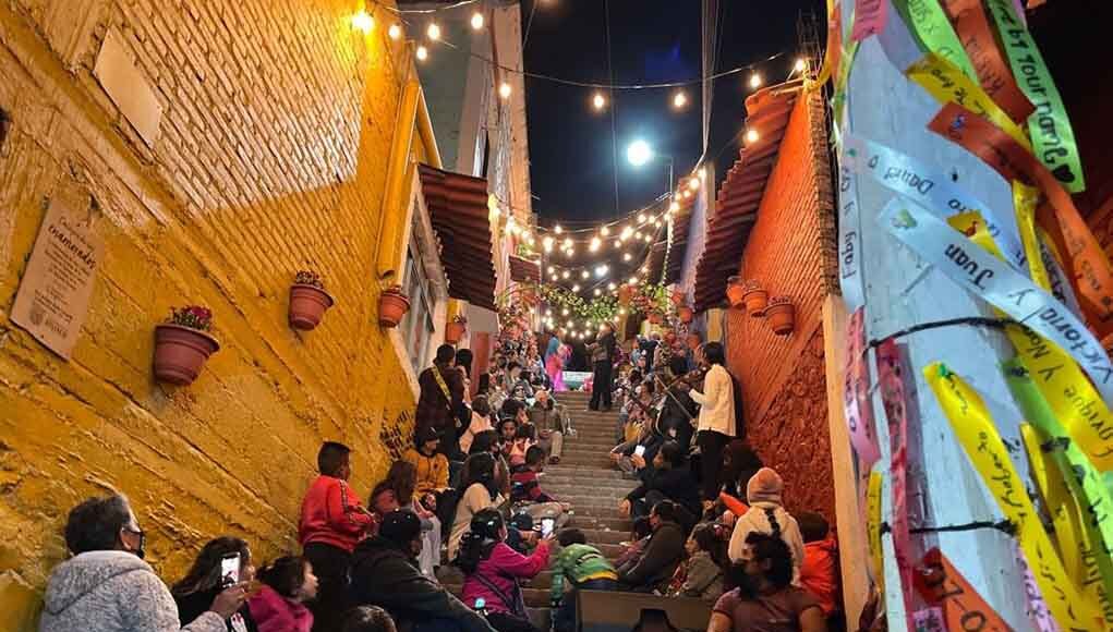 “Callejón de los enamorados” inaugurado en Atlixco