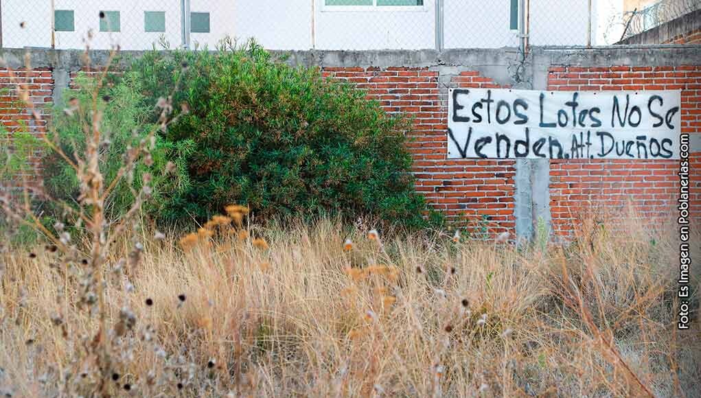Puebla: Multarán a dueños de lotes baldíos abandonados y con basura