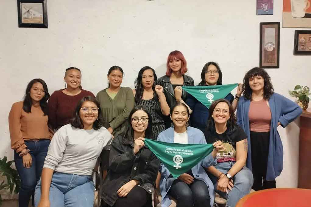 Campaña por el aborto legal en Puebla
