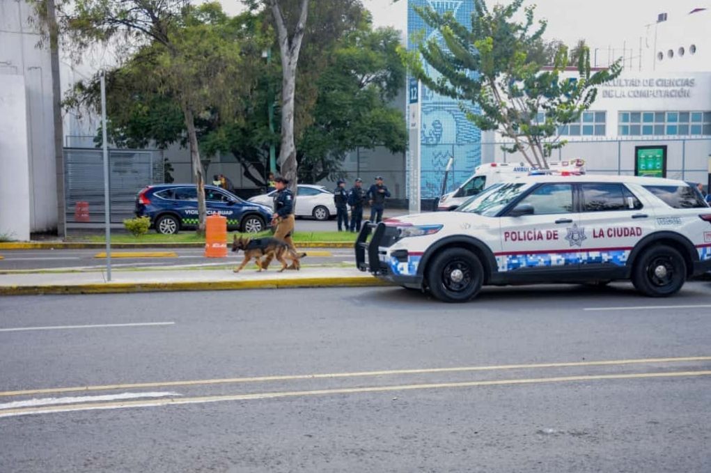 Operativo de Seguridad Refuerza Protección Estudiantil en Ciudad Universitaria de Puebla